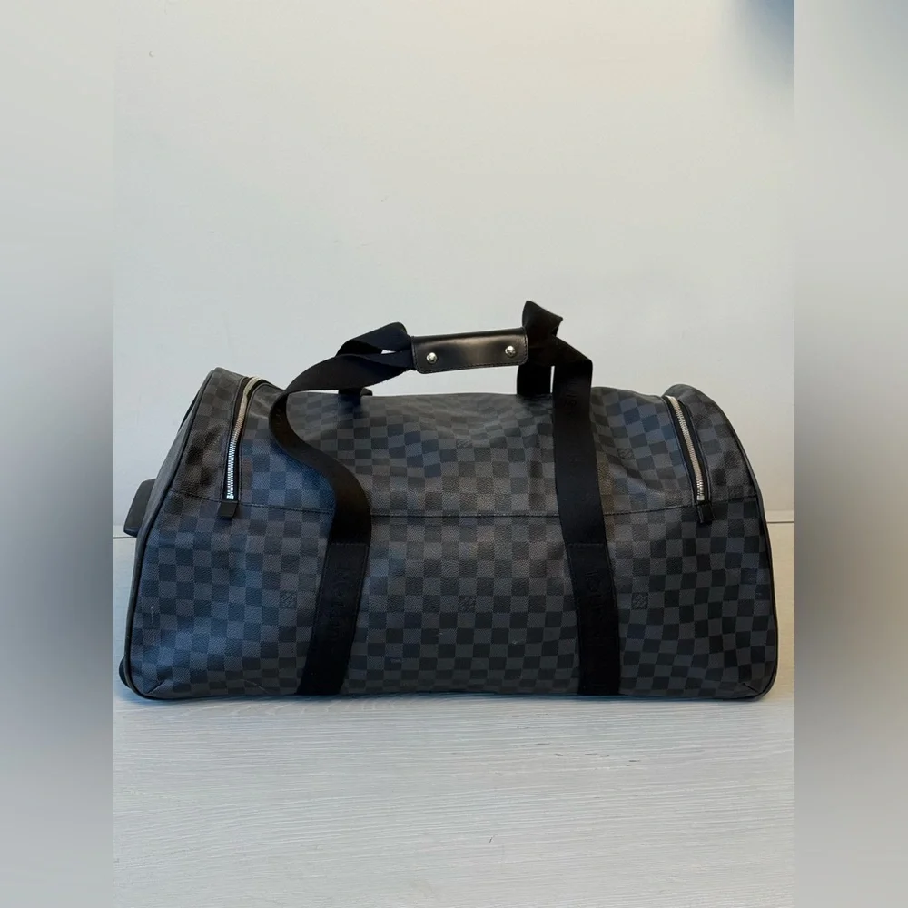 Louis Vuitton Neo Eole 55 Damier Graphite Rolling Duffle Bag